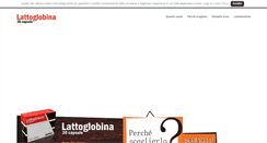 Desktop Screenshot of lattoglobina.com